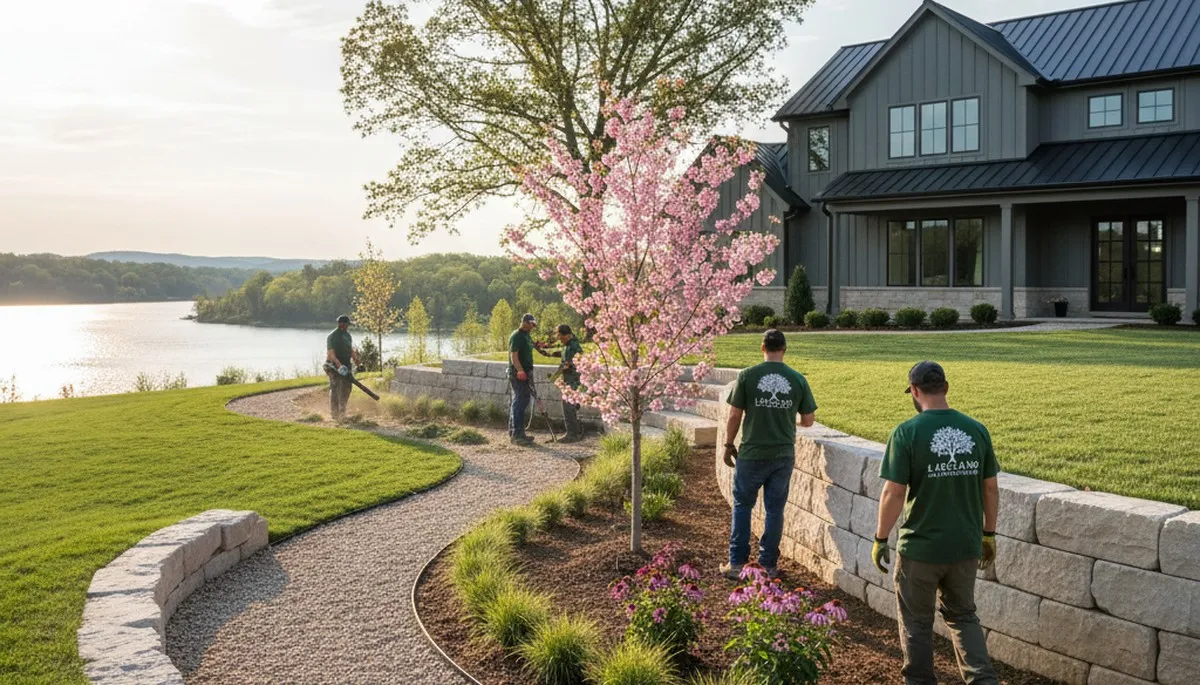 Landscape design service in Memphis, TN for residential and commercial outdoor spaces
