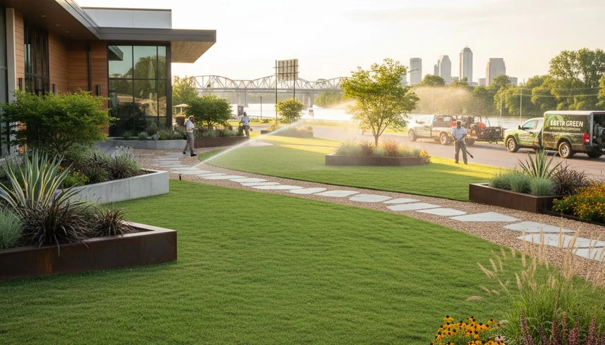 Landscaping service in Memphis, TN for custom yard design and outdoor property improvements
